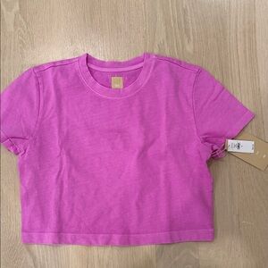 Gap x Beis cropped tee